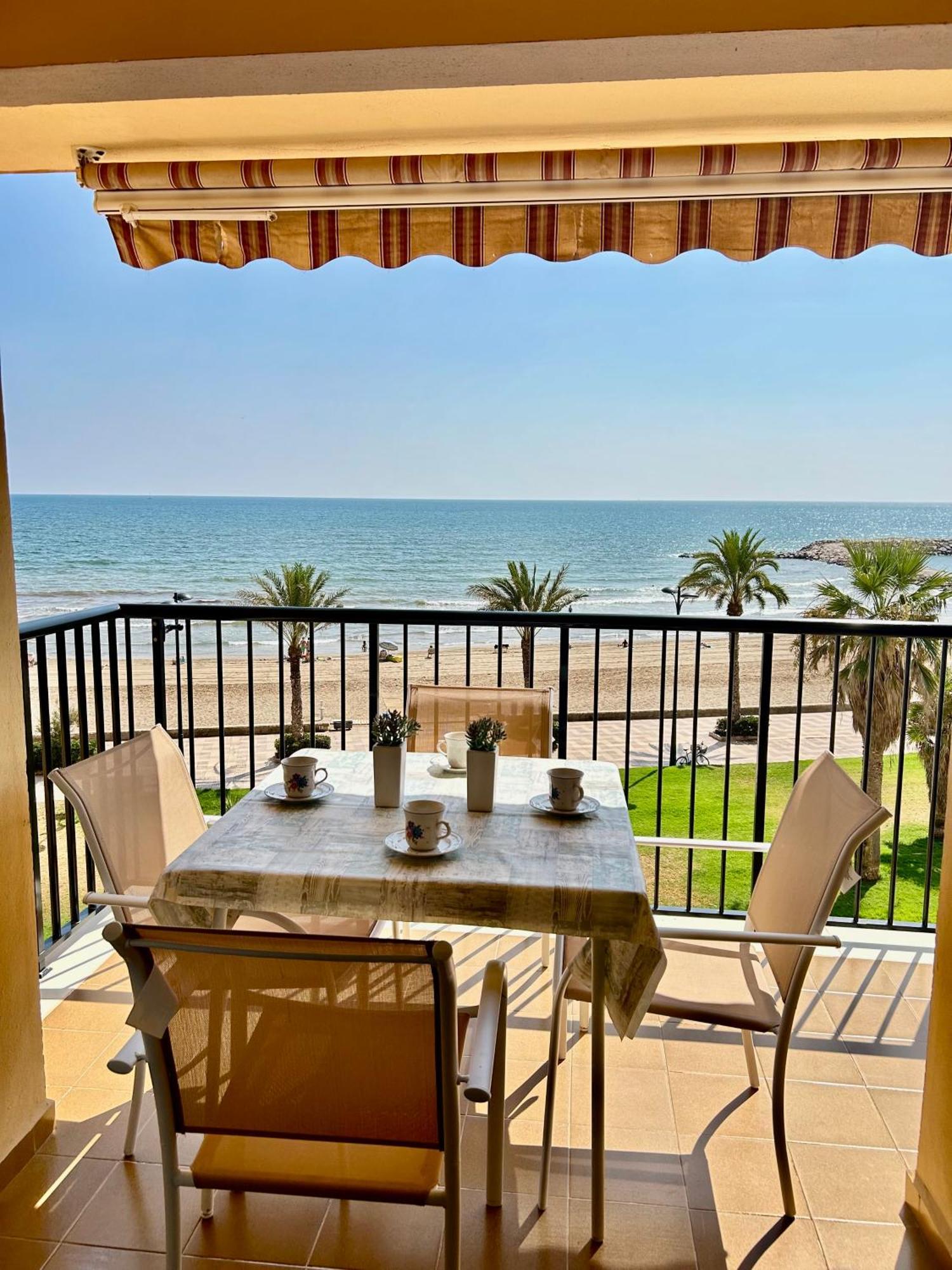 Apartamento 1 línea playa Porsa playa Alboraya Port Saplaya Exterior foto