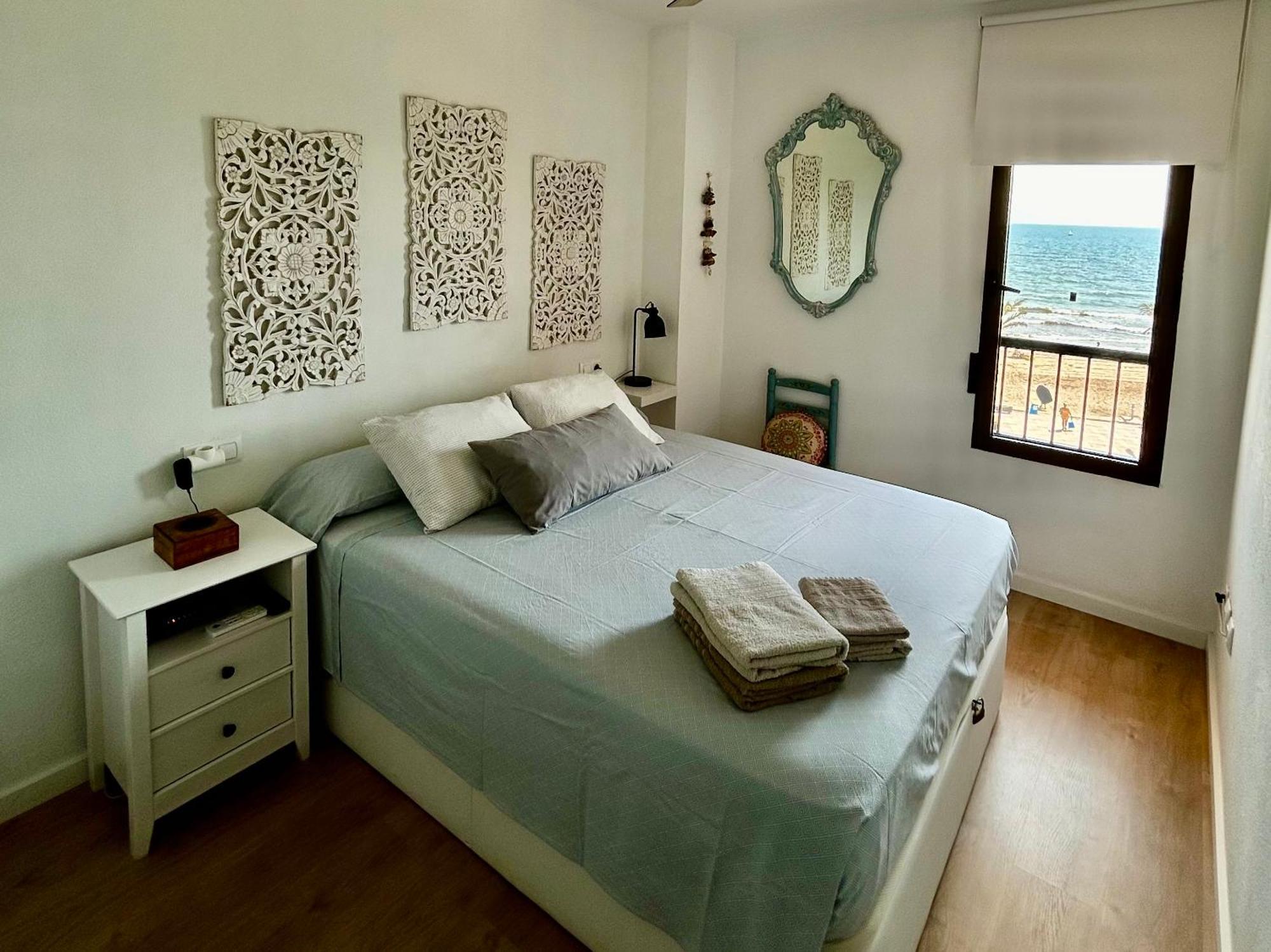 Apartamento 1 línea playa Porsa playa Alboraya Port Saplaya Exterior foto