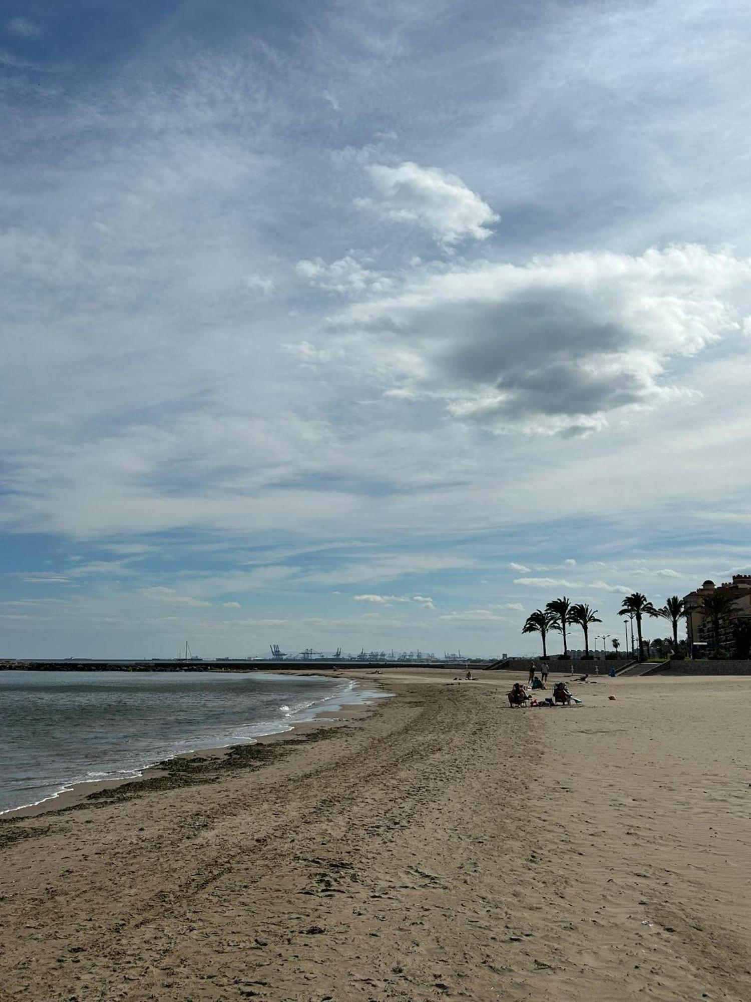 Apartamento 1 línea playa Porsa playa Alboraya Port Saplaya Exterior foto