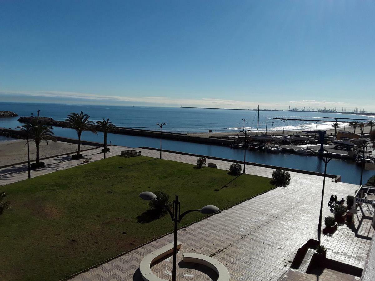 Apartamento 1 línea playa Porsa playa Alboraya Port Saplaya Exterior foto