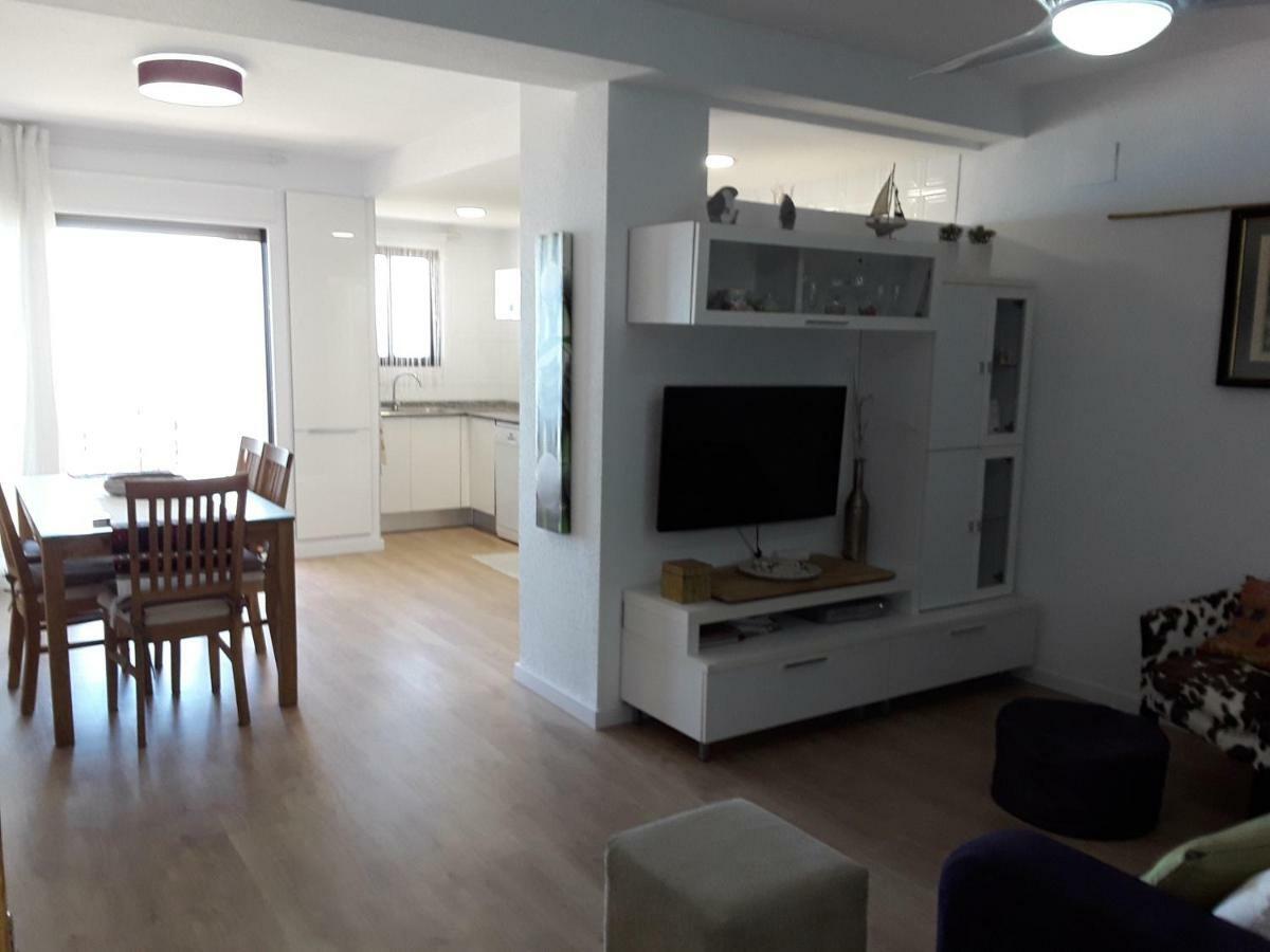 Apartamento 1 línea playa Porsa playa Alboraya Port Saplaya Exterior foto